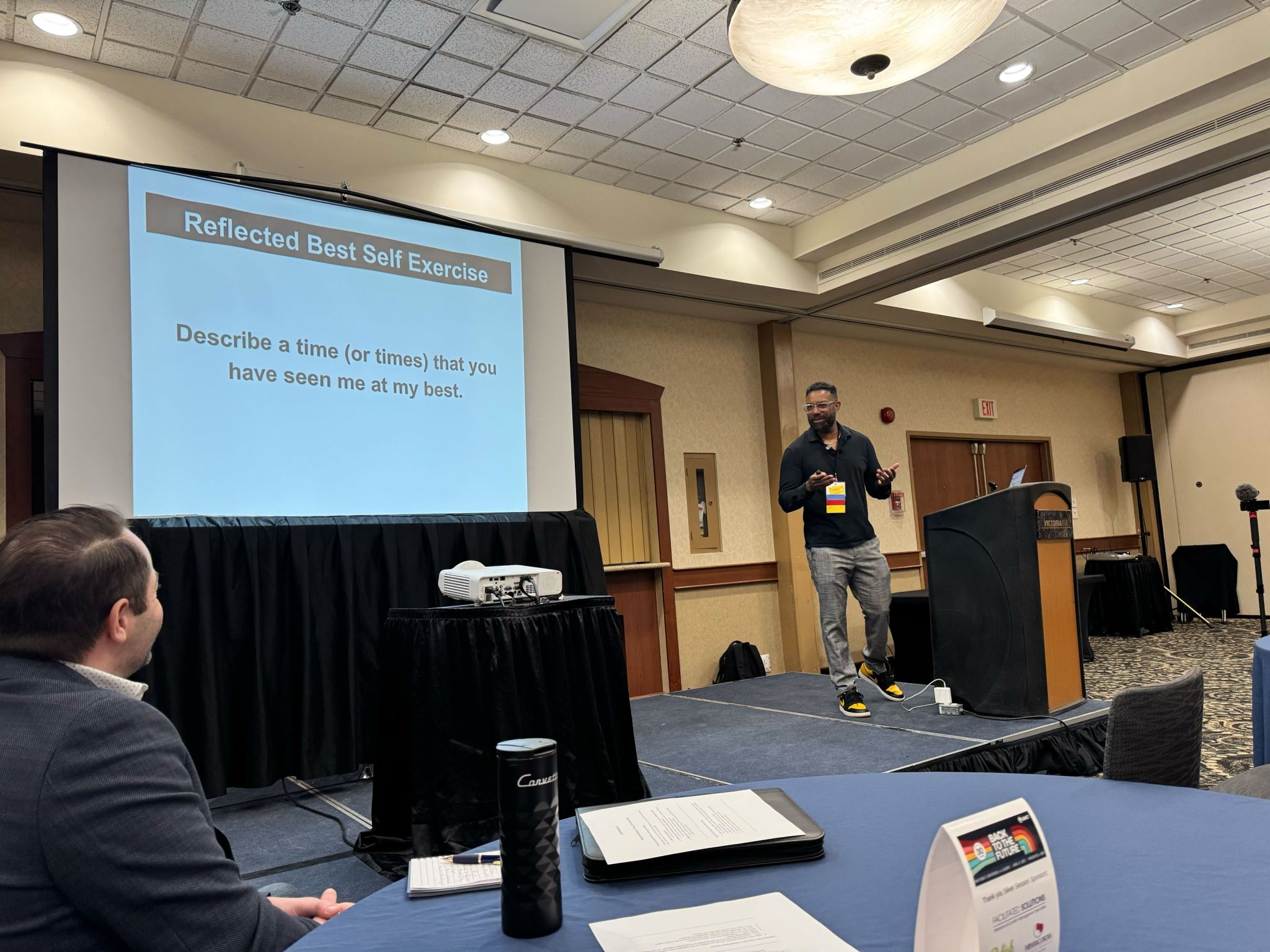 Rich Thomas presenting