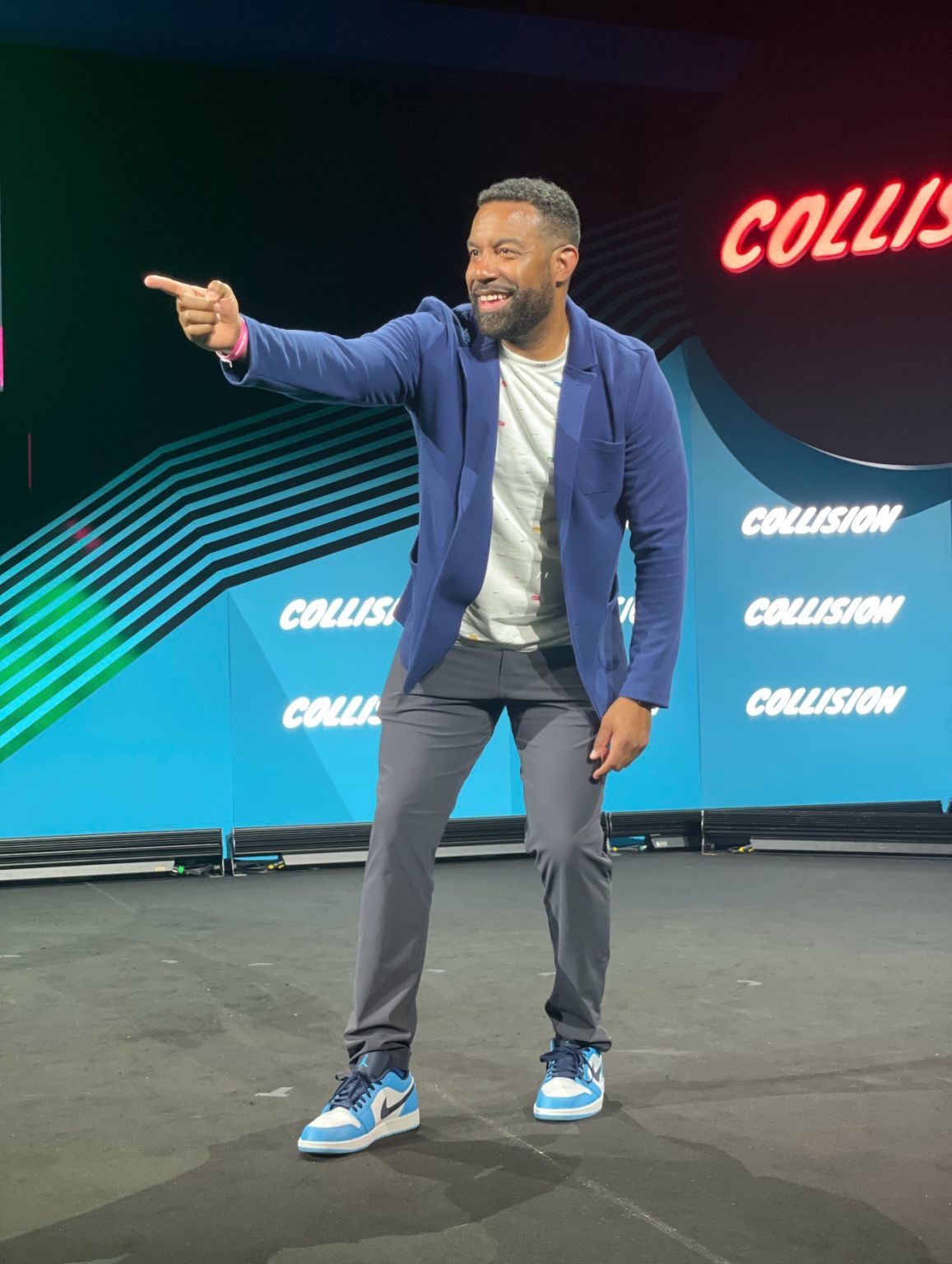 Rich speaking at Collision conference